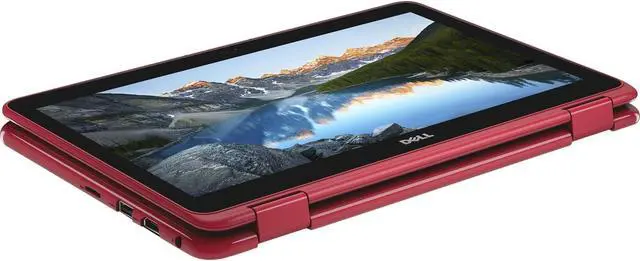 Alt view image 9 of 19 - DELL Inspiron AMD A9-9420e 4GB Memory 500GB HDD AMD Radeon R5 Series 11.6" Touch Screen 1366 x 768 Convertible Laptop Windows 10 Home 64-Bit i3185-A999RED