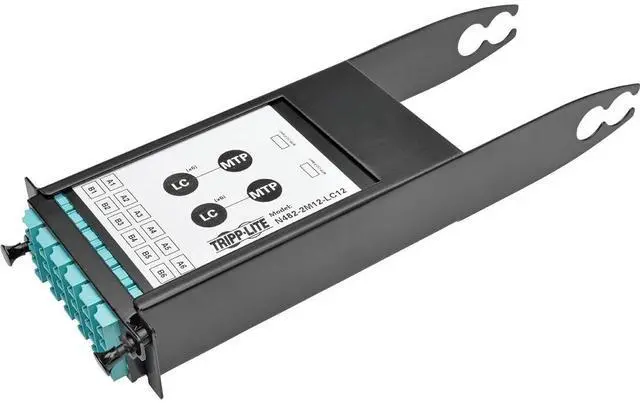Alt view image 7 of 16 - Tripp Lite High-Density Fiber Cassette Sleeve, 0U, 1-Cassette Capacity