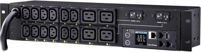 Alt view image 2 of 18 - CyberPower PDU41008 16 Outlet PDU
