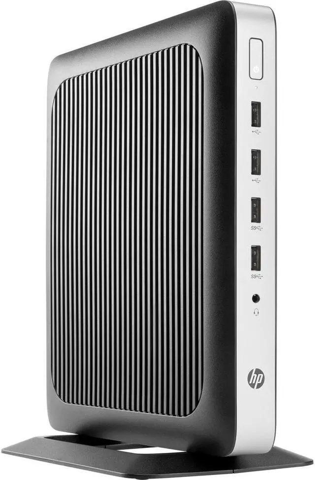 Alt view image 4 of 7 - HP t630 Thin Client - AMD G-Series GX-420GI Quad-core (4 Core) 2 GHz - 4 GB RAM DDR4 SDRAM - 8 GB Flash - AMD Radeon R7E Graphics (512 MB - Gigabit Ethernet - HP ThinPro - DisplayPort - Network (RJ-45