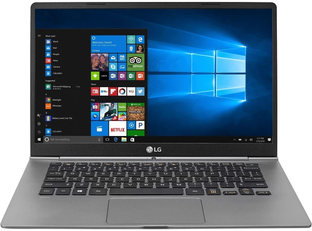 Alt view image 6 of 8 - LG gram 15Z975-U.AP71U1 15.6" LCD Notebook - Intel Core i7 (8th Gen) i7-8550U Quad-core (4 Core) 1.80 GHz - 16 GB DDR4 SDRAM - 512 GB SSD - Windows 10 Pro 64-bit - 1920 x 1080 - In-plane Switchin