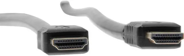 Alt view image 2 of 4 - Rocstor Y10C156-B1 1ft. HDMI Cable With Ethernet M/M HDMI Male to HDMI Male Black