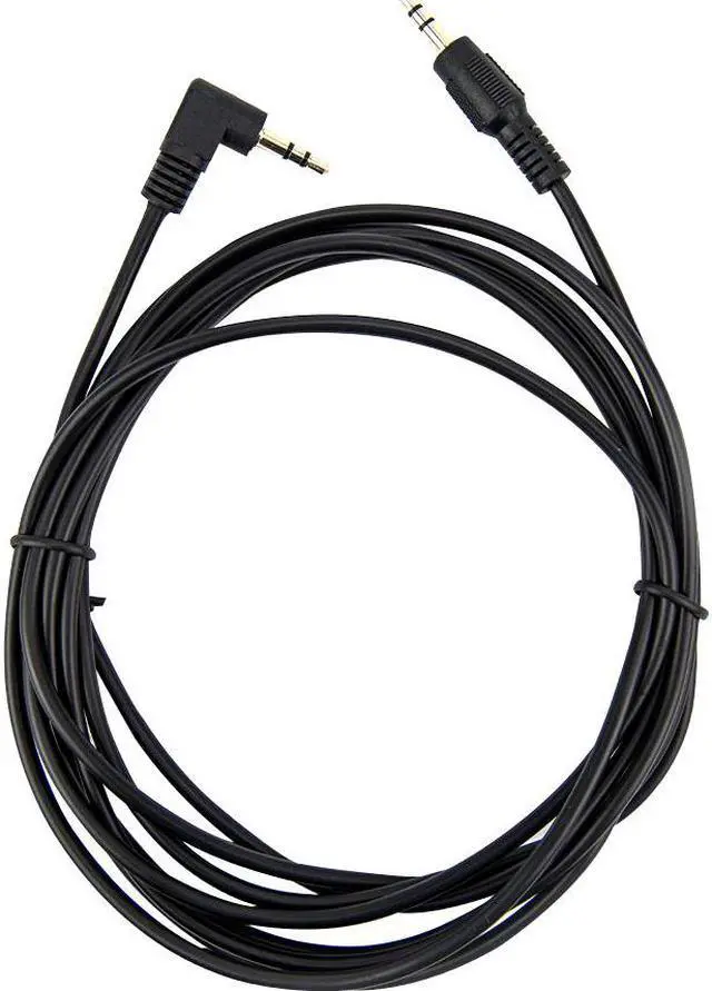 Alt view image 4 of 16 - Rocstor Y10C194-B1 10Ft Slim 3.5Mm To Right Angle Sterio Audio Cable Black