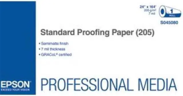 Alt view image 3 of 7 - Epson Proofing Paper - 24" x 164 ft - Glossy