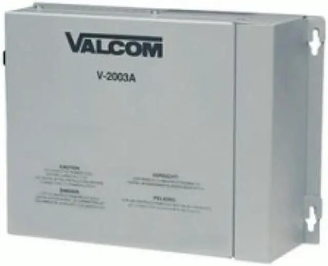Alt view image 4 of 18 - Valcom One-way 3 Zone Page Control With All Call And Built-in Power; Provides Backgro