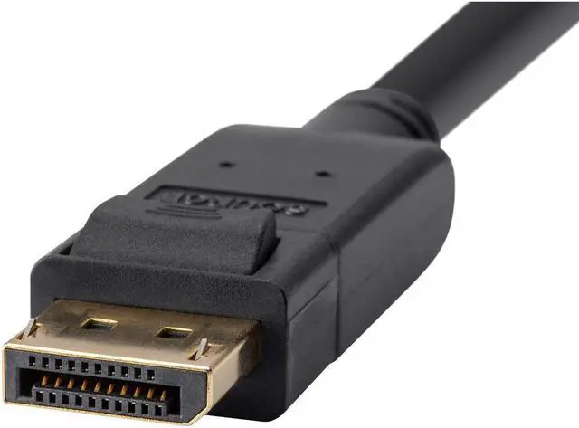 Alt view image 6 of 20 - Monoprice DisplayPort 1.2a to HDTV Cable - 6 Feet, Supports Up to 4K Resolution And 3D Video - Select Series