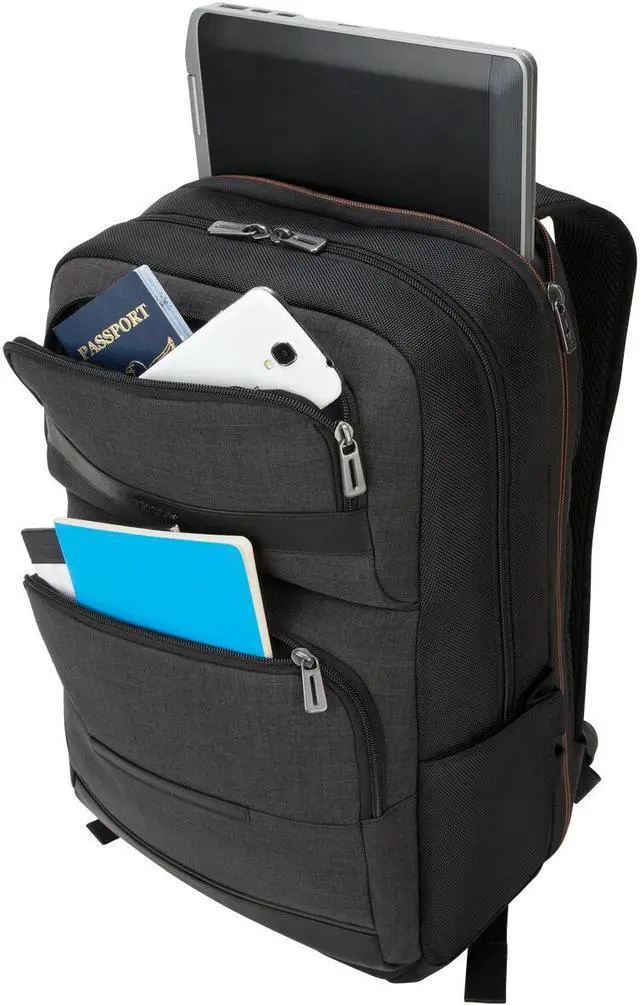 Alt view image 4 of 13 - 15.6" CitySmart™ Advanced Checkpoint-Friendly Backpack TSB894
