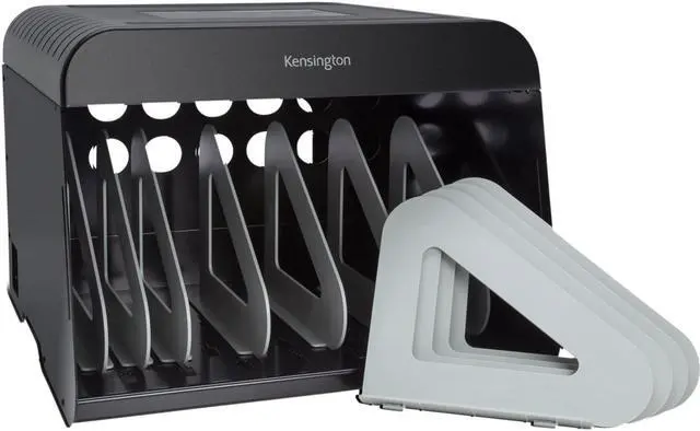 Alt view image 3 of 20 - Kensington Universal AC Charge Station for up to 14" Devices - Metal