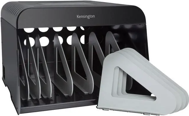 Main image of Kensington Universal Laptop/Tablet AC Lock & Charge Station - Metal