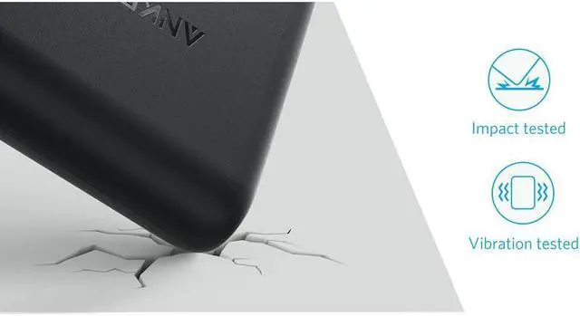 Alt view image 5 of 14 - Anker PowerCore 20,000 mAh Portable Charger for Most USB-Enabled Devices - Black