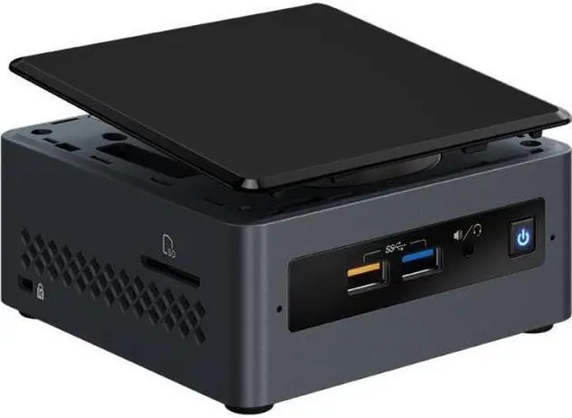 Alt view image 3 of 15 - Intel NUC 7 Essential NUC7CJYSAL Mini Computer J4005 4GB 32GB eMMC Win 10 Home