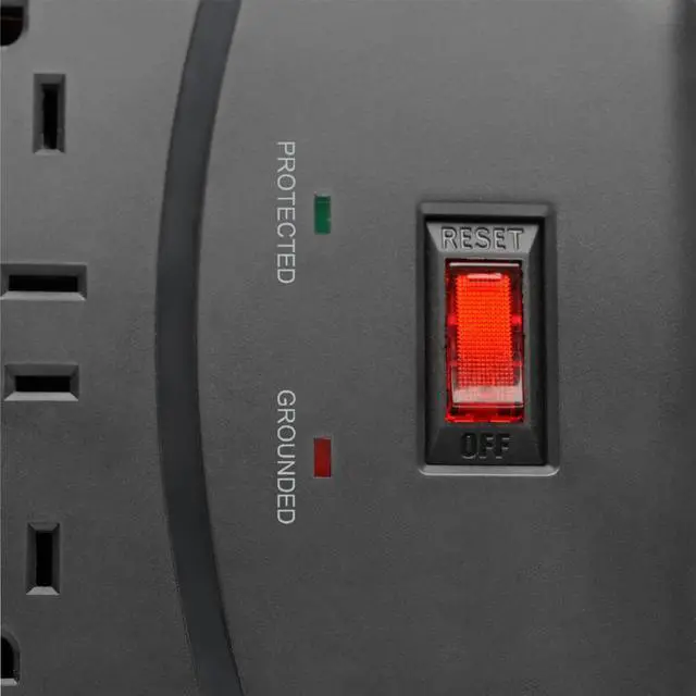 Alt view image 4 of 14 - Tripp Lite Surge Protector Power Strip 12 Outlets, 2 USB Charging Ports Tel/Modem/Coax