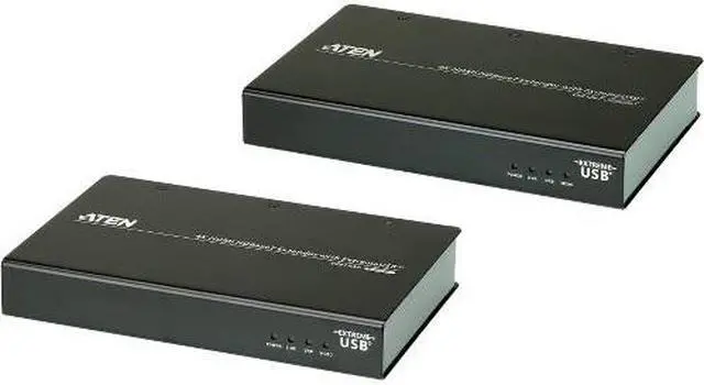 Alt view image 2 of 6 - Aten VE813A 4K Hdmi Hdbaset Extender Extreme Usb 4K 100M Hdbaset Class A
