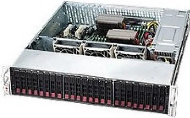 Alt view image 6 of 9 - SuperMicro SuperChassis 216BE1C-R920LPB, 2U chassis support for max. motherboard size - 13" x 13.68", E-ATX and ATX