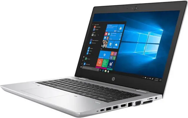 Alt view image 2 of 10 - HP ProBook 645 G4 14" LCD Notebook - AMD Ryzen 7 2700U Quad-core (4 Core) 2.20 GHz - 8 GB DDR4 SDRAM - 500 GB HDD - Windows 10 Pro 64-bit - 1366 x 768 - Natural Silver - AMD Radeon RX Vega 10 Gra