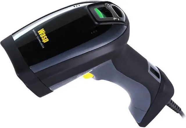 Alt view image 2 of 8 - Wasp Barcode - 633809002830 - Wasp WDI7500 2D Barcode Scanner - 1D, 2D - Imager - Black, Yellow