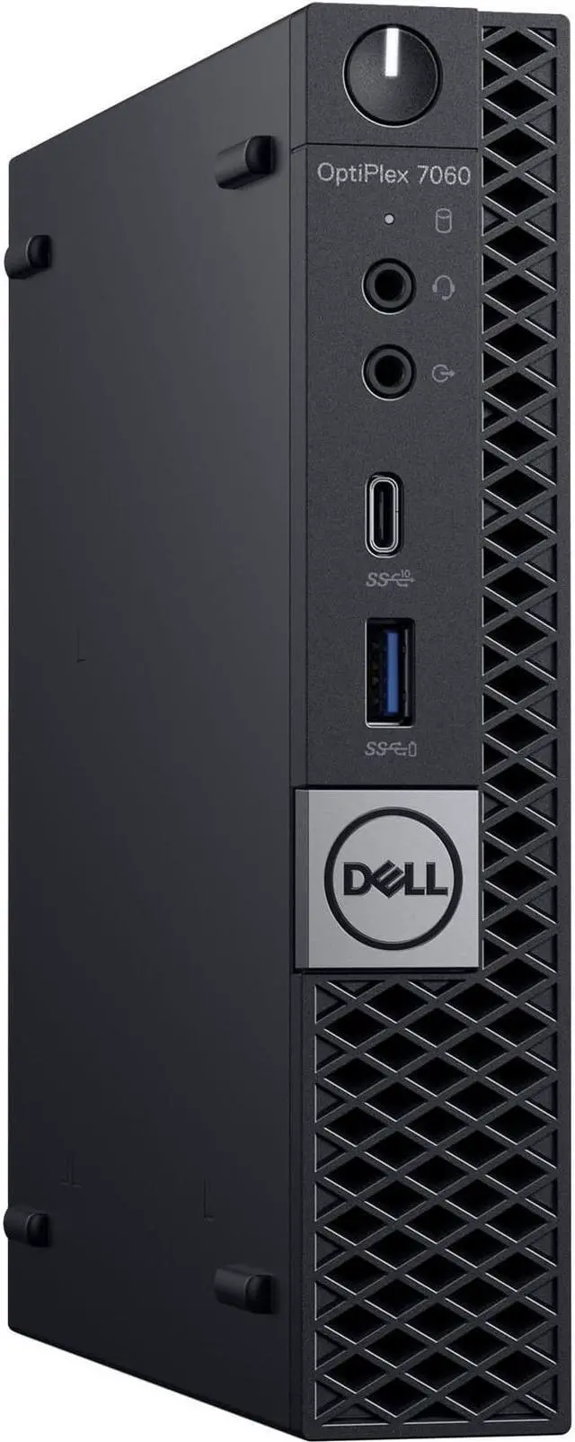 Main image of Dell OptiPlex 7060 PN1RV Desktop Computer - Intel Core i7 (8th Gen) i7-8700T 2.40 GHz - 8 GB DDR4 SDRAM - 128 GB SSD - Windows 10 Pro 64-bit - Micro PC - Wireless LAN - Bluetooth