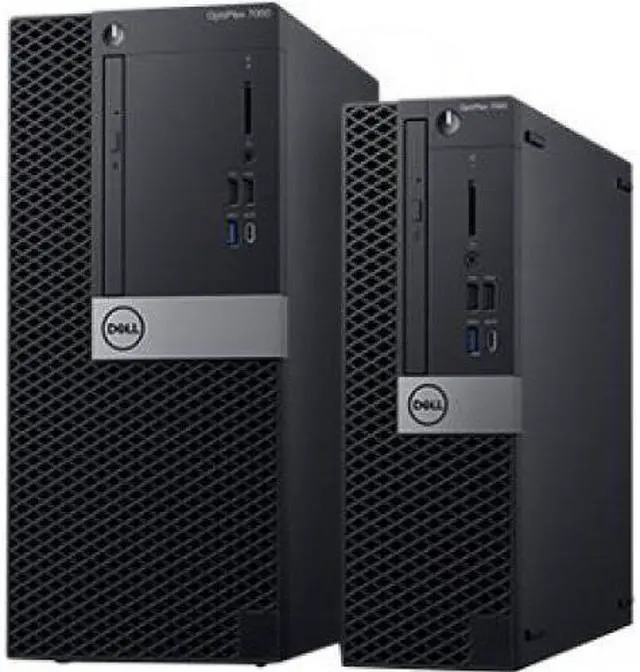 Alt view image 7 of 20 - Dell OptiPlex 7060 (T7G0K) SFF Desktop Computer - Intel Core i7 (8th Gen) i7-8700 3.20 GHz - 16 GB DDR4 SDRAM - 256 GB SSD - Windows 10 Pro 64-bit - DVD-Writer