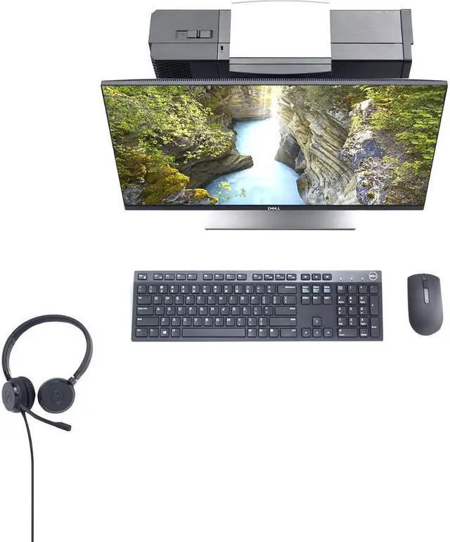 Alt view image 5 of 20 - Dell OptiPlex 7060 (T7G0K) SFF Desktop Computer - Intel Core i7 (8th Gen) i7-8700 3.20 GHz - 16 GB DDR4 SDRAM - 256 GB SSD - Windows 10 Pro 64-bit - DVD-Writer