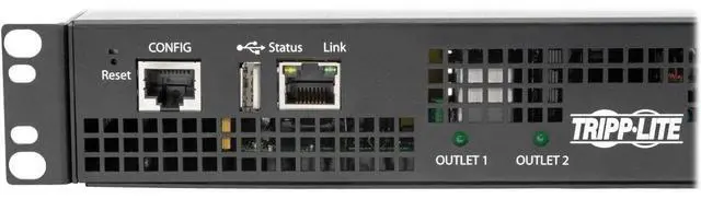 Alt view image 3 of 20 - Tripp Lite PDU15NETLX 2-Outlet PDU