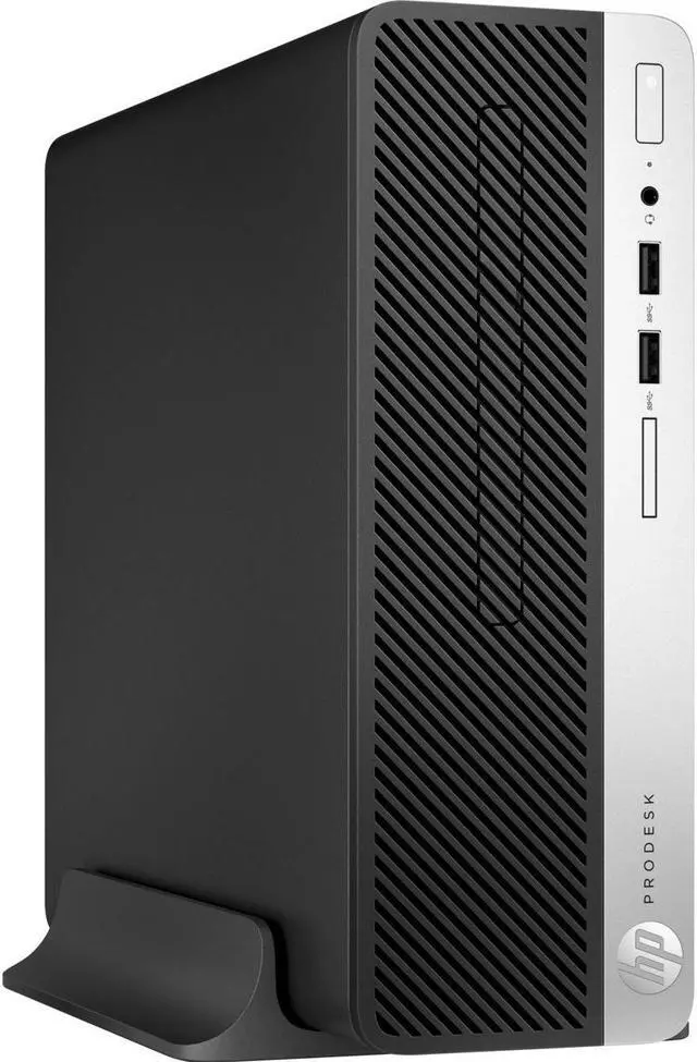Alt view image 2 of 12 - HP Business Desktop ProDesk 400 G5 4DQ09UT#ABA Desktop Computer - Intel Core i5 (8th Gen) i5-8500 3.00 GHz - 8 GB DDR4 SDRAM - 256 GB SSD - Windows 10 Pro 64-bit (English) - Small Form Factor