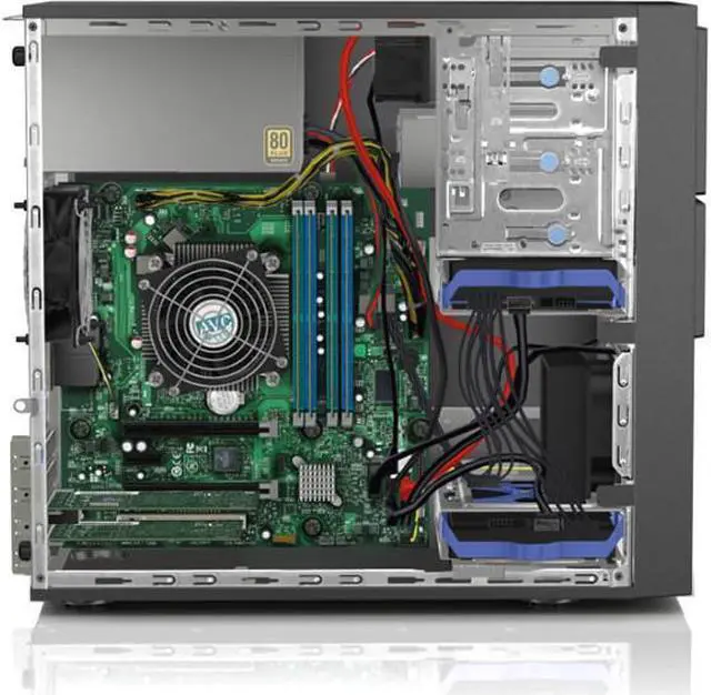 Lenovo ThinkServer TS150 70UB0009UX 4U Tower Server - 1 x Intel Xeon E3 ...