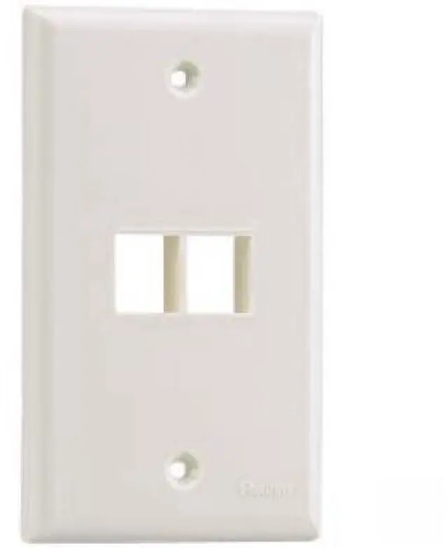 Alt view image 3 of 5 - PANDUIT 2 Socket Netkey Faceplate