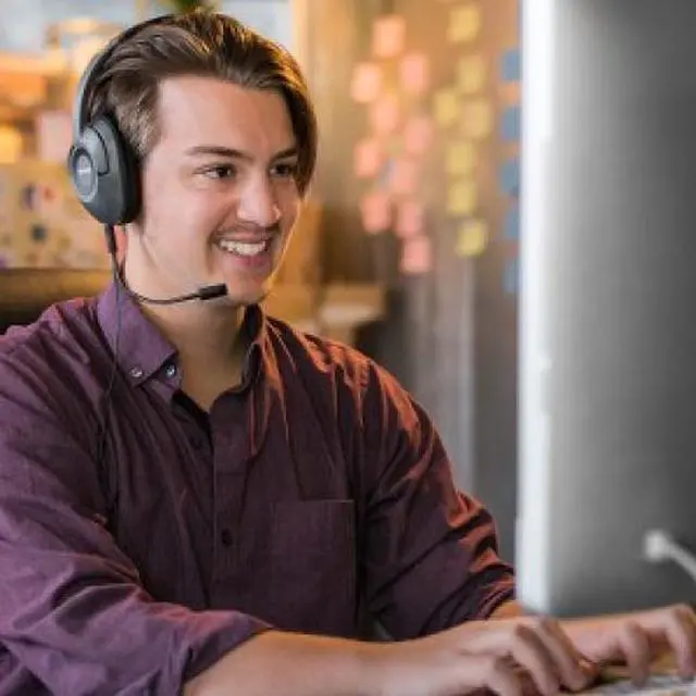 Alt view image 5 of 10 - Koss SB42 USB Headset