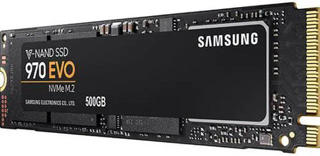 Alt view image 4 of 12 - SAMSUNG 970 EVO M.2 2280 500GB PCIe Gen 3.0 x4, NVMe 1.3 V-NAND 3-bit MLC Internal Solid State Drive (SSD) MZ-V7E500E