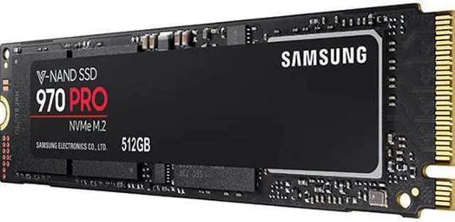 Alt view image 5 of 12 - SAMSUNG 970 PRO M.2 2280 512GB PCIe Gen 3.0 x4, NVMe 1.3 V-NAND 2-bit MLC Internal Solid State Drive (SSD) MZ-V7P512E