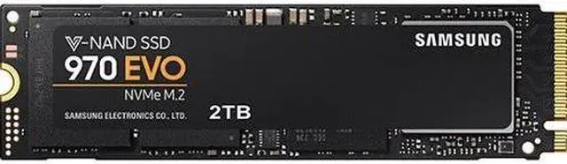 Main image of SAMSUNG 970 EVO M.2 2280 2TB PCIe Gen 3.0 x4, NVMe 1.3 V-NAND 3-bit MLC Internal Solid State Drive (SSD) MZ-V7E2T0E, Bulk