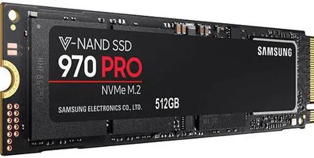 Alt view image 6 of 12 - SAMSUNG 970 PRO M.2 2280 512GB PCIe Gen 3.0 x4, NVMe 1.3 V-NAND 2-bit MLC Internal Solid State Drive (SSD) MZ-V7P512E