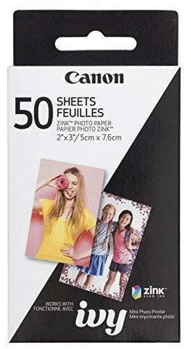 Main image of Canon ZINK Photo Paper for Ivy Mobile Printer - 50 Sheet Pack