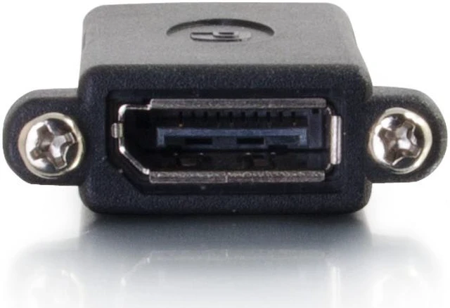 Alt view image 3 of 9 - C2g Displayport Female To Female Panel Mount Coupler