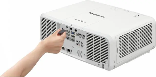 Alt view image 4 of 6 - Panasonic SOLID SHINE PT-MZ770L LCD Projector 16:10 WUXGA White, No Lens