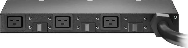 Alt view image 3 of 10 - SCHNEIDER ELECTRIC RACK PDU BASIC 0U/1U 208V 8.6KW