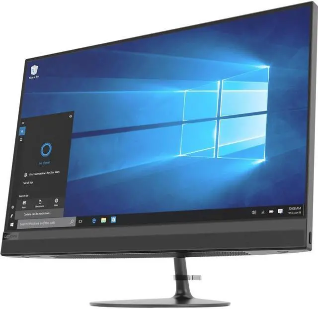 Alt view image 3 of 12 - Lenovo All-in-One Computer IdeaCentre 520-24ARR (F0DN0000US) 2200GE 8GB DDR4 1TB HDD 23.8" Touchscreen Windows 10 Home 64-bit