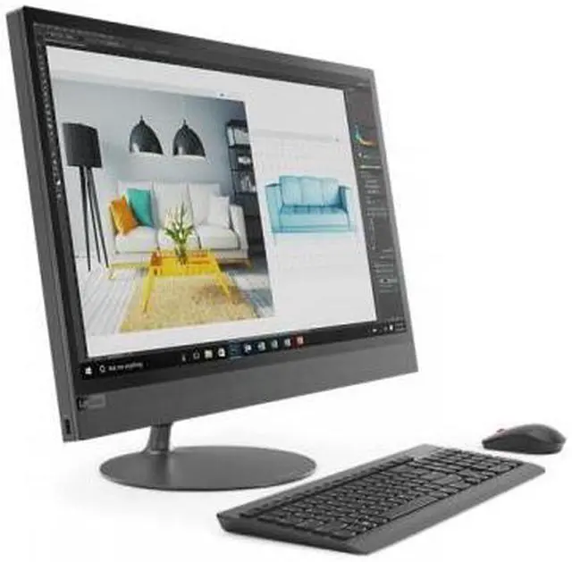 Alt view image 3 of 6 - Lenovo All-in-One Computer IdeaCentre 520-27ICB (F0DE000CUS) Intel Core i5-8400T 8GB DDR4 1TB HDD 27" Touchscreen Windows 10 Home 64-Bit