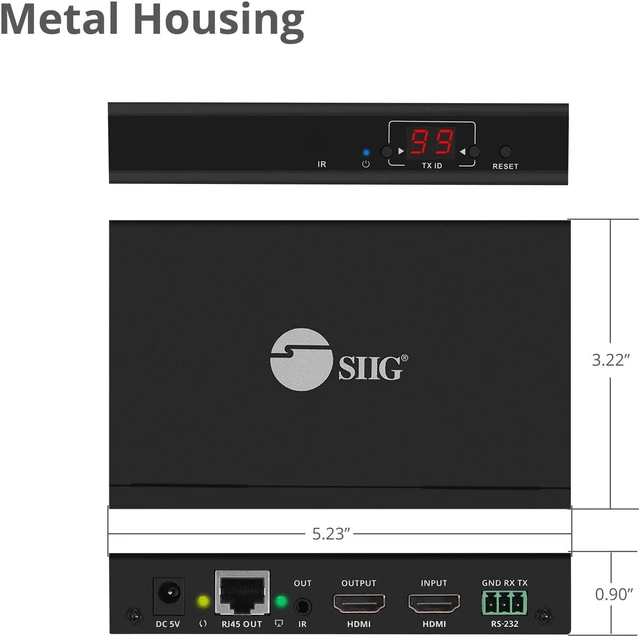 Main image of HDMI OVER IP EXTENDER W/ IR