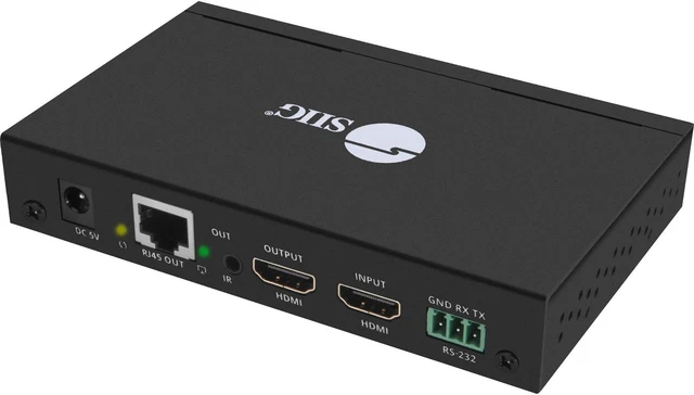 Alt view image 2 of 15 - HDMI OVER IP EXTENDER W/ IR