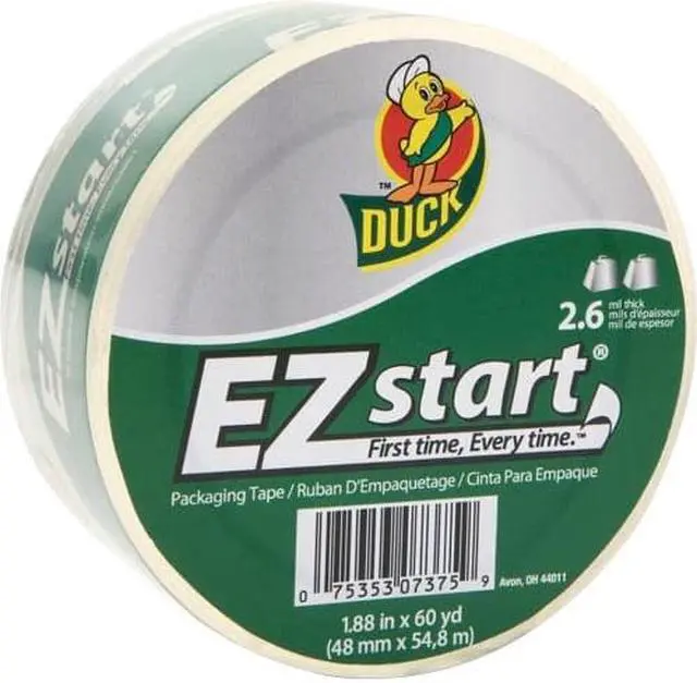 Alt view image 3 of 9 - Duck EZ Start Premium Packaging Tape DUCCS60C