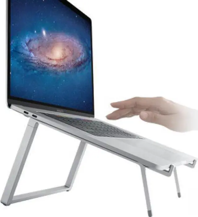 Alt view image 4 of 20 - Rain Design Mbar Pro+ Foldable Laptop Stand-Space Grey