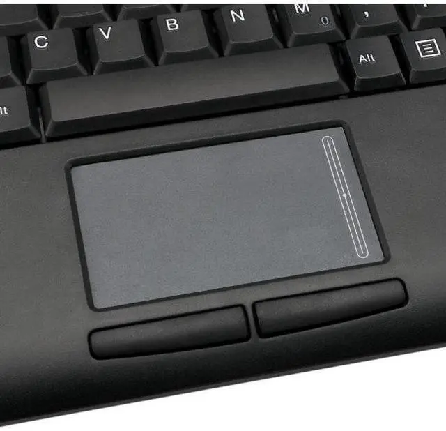 Alt view image 5 of 20 - Adesso SlimTouch 4110 Wireless Mini Touchpad Keyboard