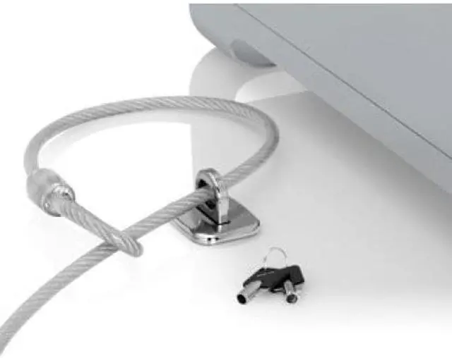 Alt view image 2 of 5 - Compulocks Cable Lock - White - For Notebook
