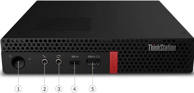 Alt view image 3 of 9 - Lenovo ThinkStation P330 Tiny Server Workstation 30CF0009US