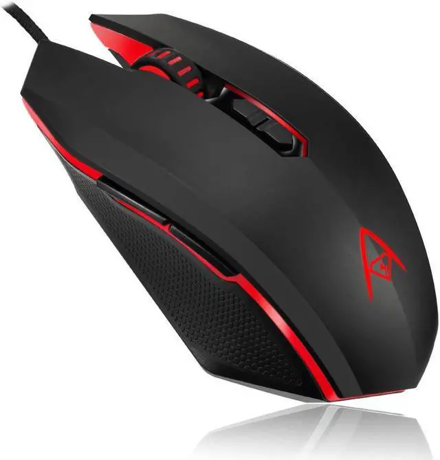 Alt view image 5 of 9 - Adesso iMouse X2 - Multi-Color 7-Button Programmable Gaming Mouse