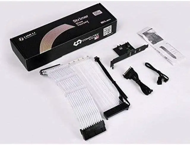 Alt view image 9 of 18 - LIAN LI STRIMER 24 Pins Addressable RGB Power extension cable---- Strimer 24 Pins (1Year Warranty)