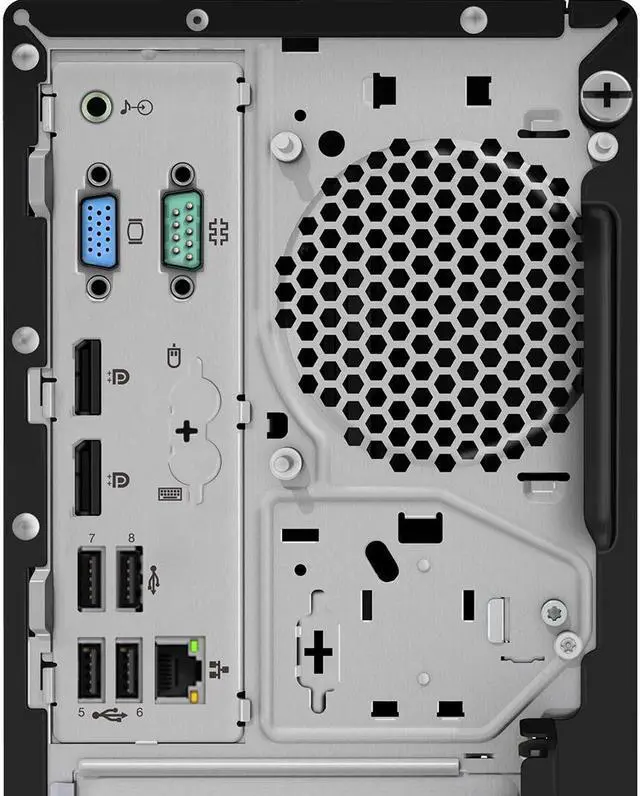 Alt view image 4 of 7 - Lenovo ThinkCentre M720t 10SQ003BUS Desktop Computer - Intel Core i7 (8th Gen) i7-8700 3.20 GHz - 16 GB DDR4 SDRAM - 512 GB NVMe SSD - Windows 10 Pro 64-bit (English) - Tower