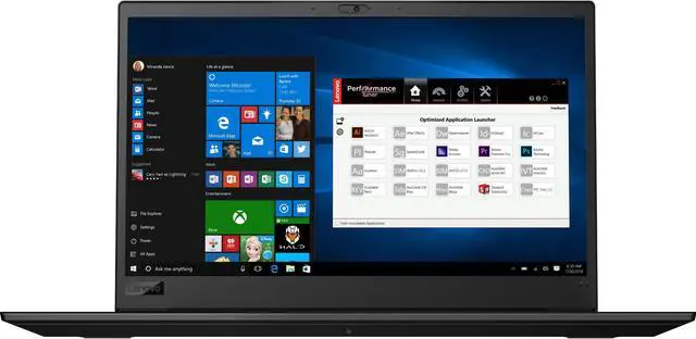 Alt view image 2 of 15 - Lenovo ThinkPad P1 Mobile Workstation Intel Xeon E-2176M 16GB Memory 512 GB NVMe SSD NVIDIA Quadro P2000 15.6" Non-Touch Screen Windows 10 Pro 64-Bit for Workstations 20MD002MUS