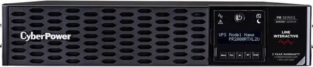 Main image of CyberPower PR2000RTXL2U Smart App Sinewave UPS